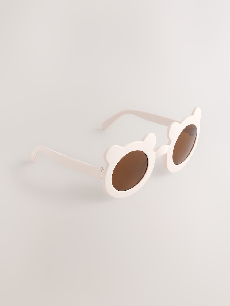 Cream Kids Novelty Bear Sunglasses - Image 2 of 4