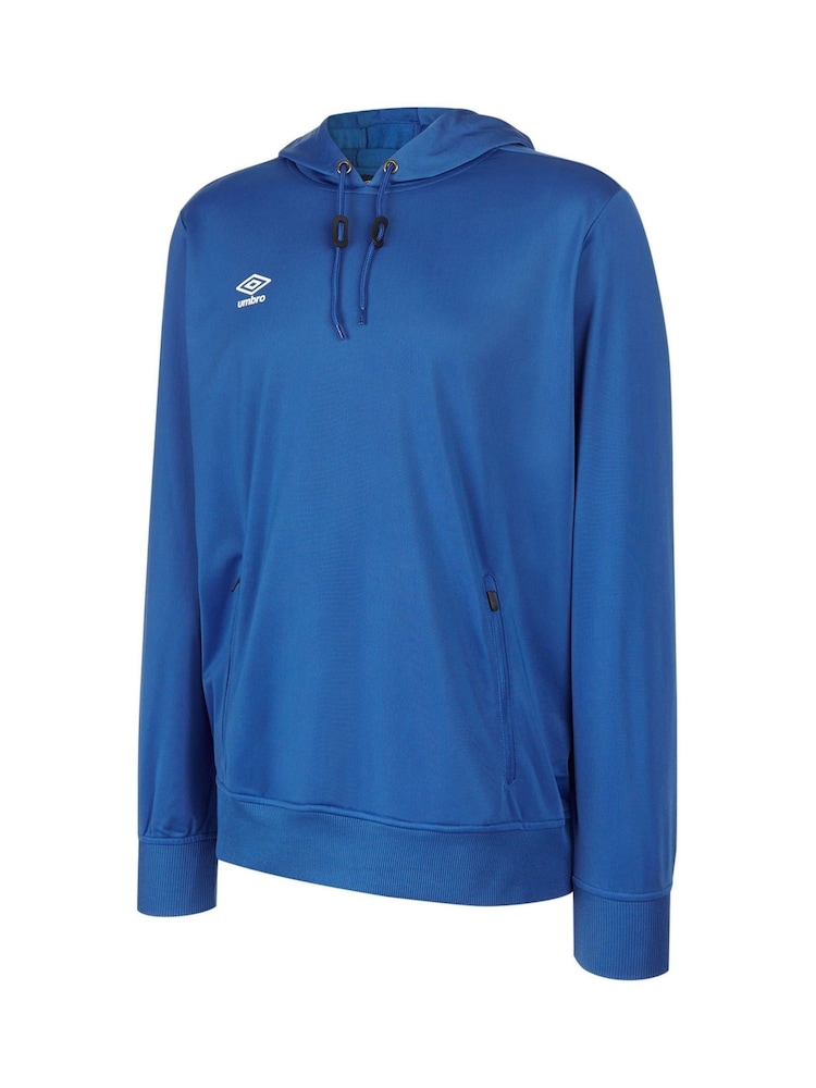 Umbro Blue Junior Poly Oh Hoodie - Image 1 of 2