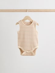 Minerals 100% Cotton  Baby Vest Bodysuits 5 Pack - Image 5 of 15