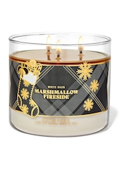 Bath & Body Works Marshmallow Fireside Christmas Novelty 3-Wick Candle 14.5 oz / 411 g - Image 1 of 1