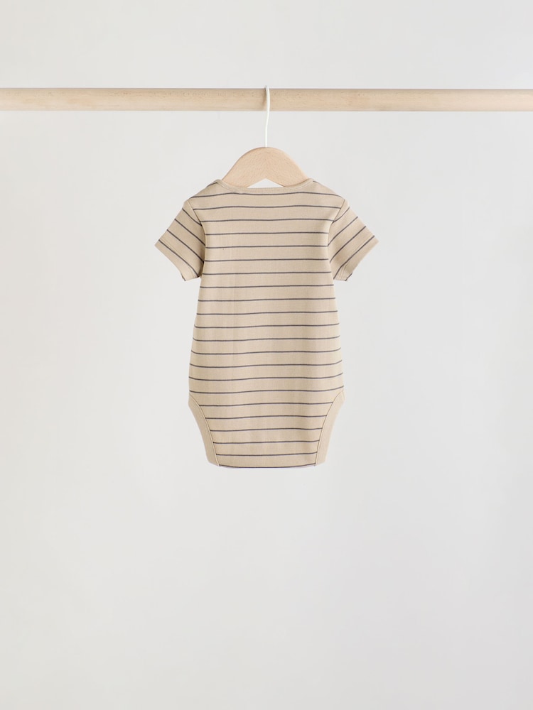 Multi Stripe (Multi Stripe) - Bodys pour bébés Manches courtes 5 Pack - Image 4 of 13