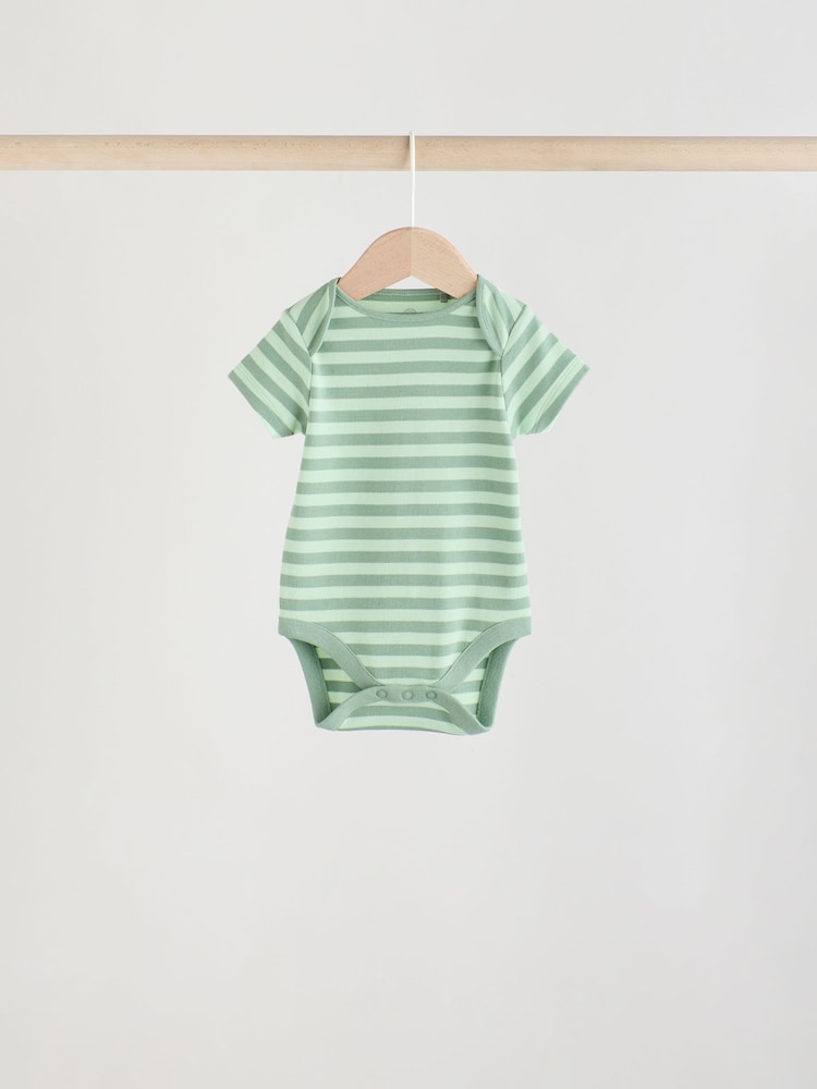 Multi Stripe (Multi Stripe) - Bodys pour bébés Manches courtes 5 Pack - Image 5 of 13