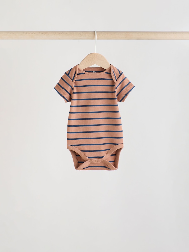 Multi Stripe (Multi Stripe) - Bodys pour bébés Manches courtes 5 Pack - Image 8 of 13