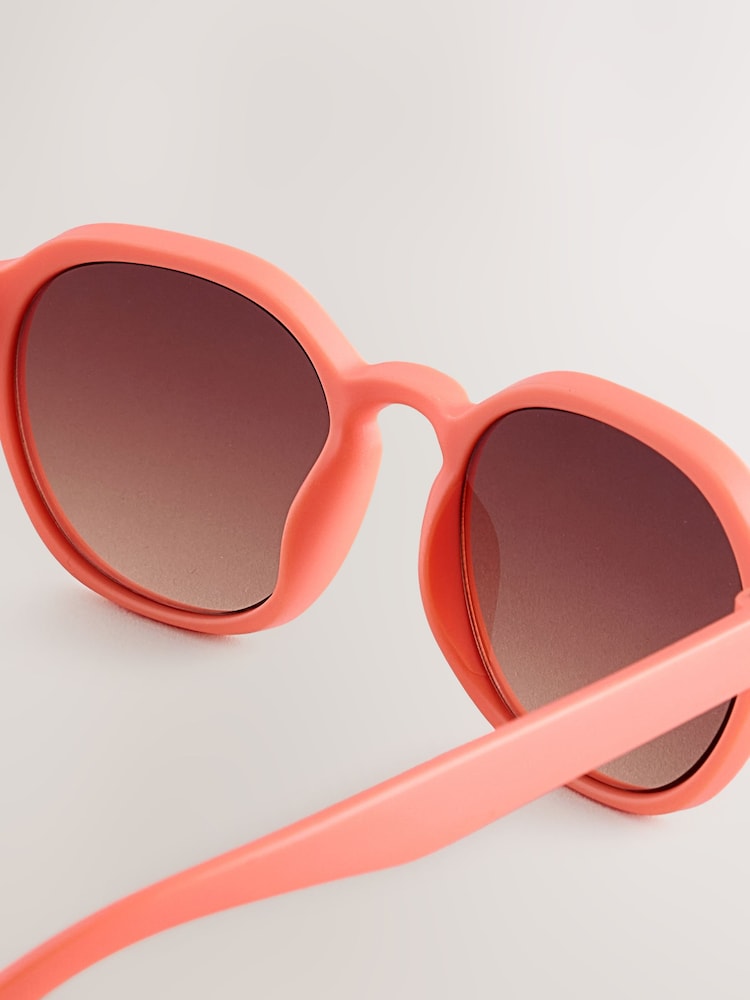 Orange Round Sunglasses - Image 3 of 3