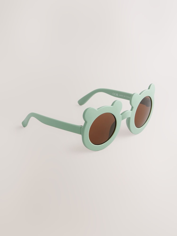 Sage Green Bear Sunglasses - Image 1 of 3
