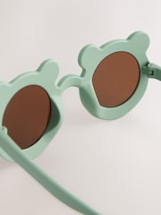 Sage Green Bear Sunglasses - Image 3 of 3