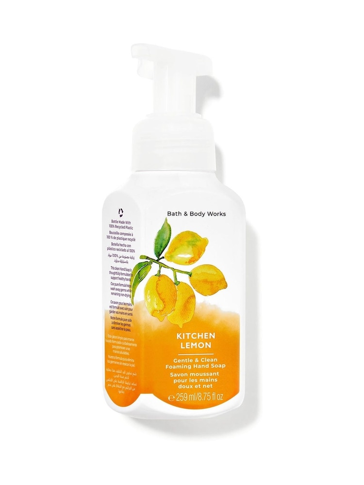 Bath & Body Works Kitchen Lemon Gentle & Clean Foaming Hand Soap 8.75 fl oz / 259 mL - Image 1 of 1