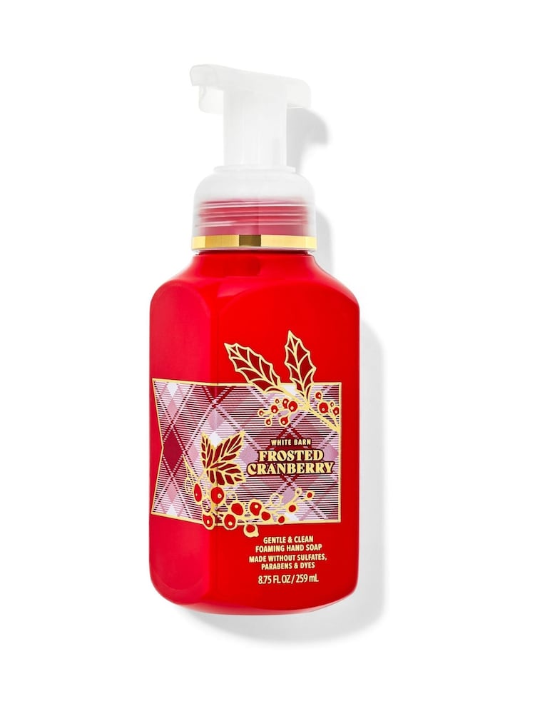 Bath & Body Works White Barn Christmas Gentle and Clean Foaming Hand Soap 8.75 fl oz / 259 ml - Image 1 of 1