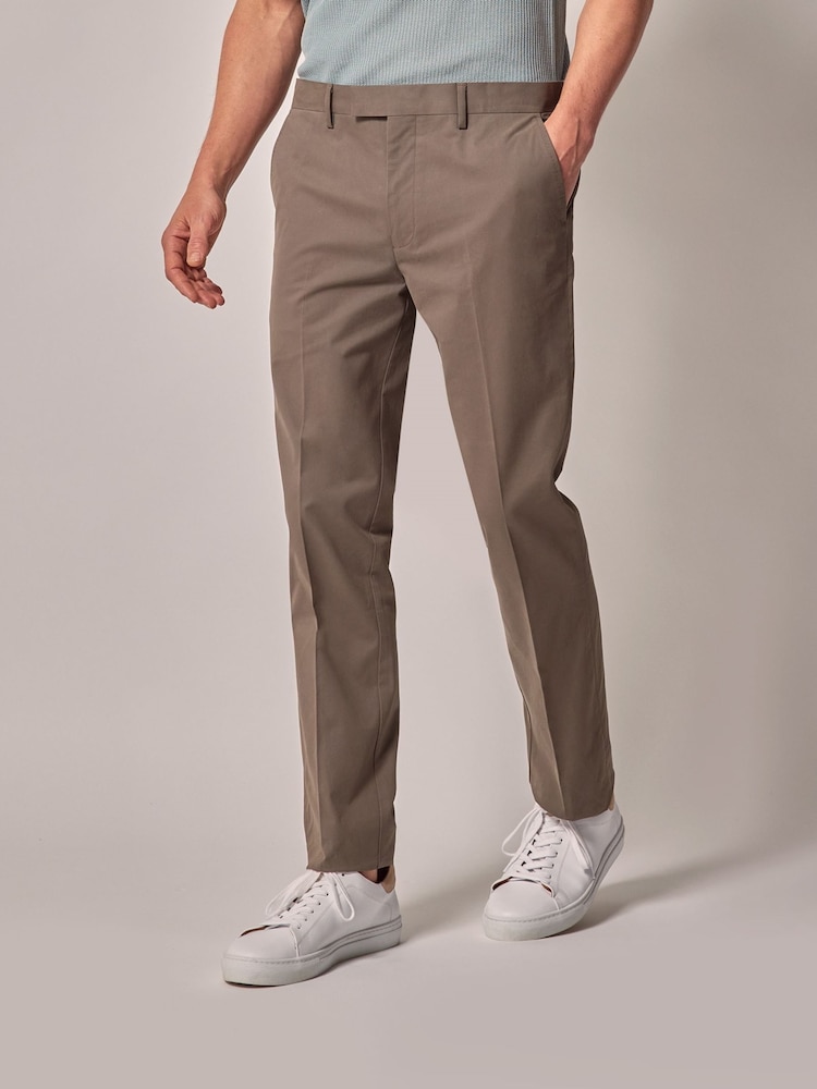 Hawes & Curtis Slim Green Smart Chinos - Image 1 of 4