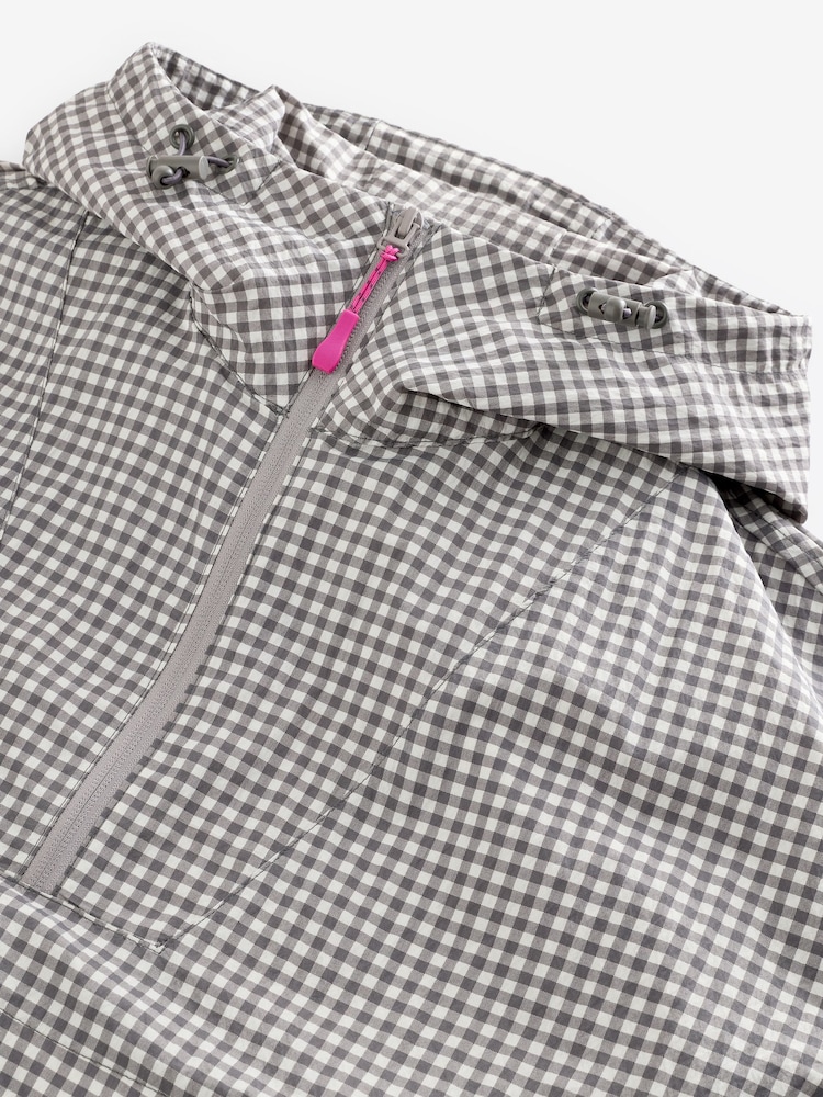 Gingham Overhead Rain Jacket - Image 8 of 8