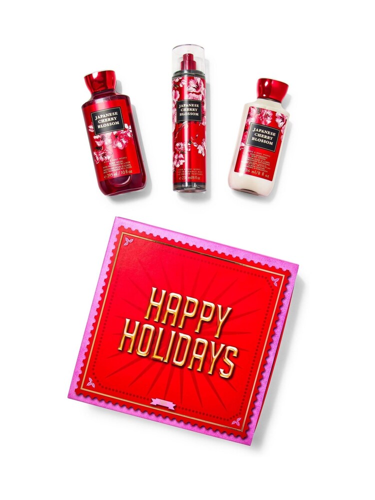 Bath & Body Works Cherry Blossom Holiday Gift Set Box  (Worth £51) - Image 1 of 1
