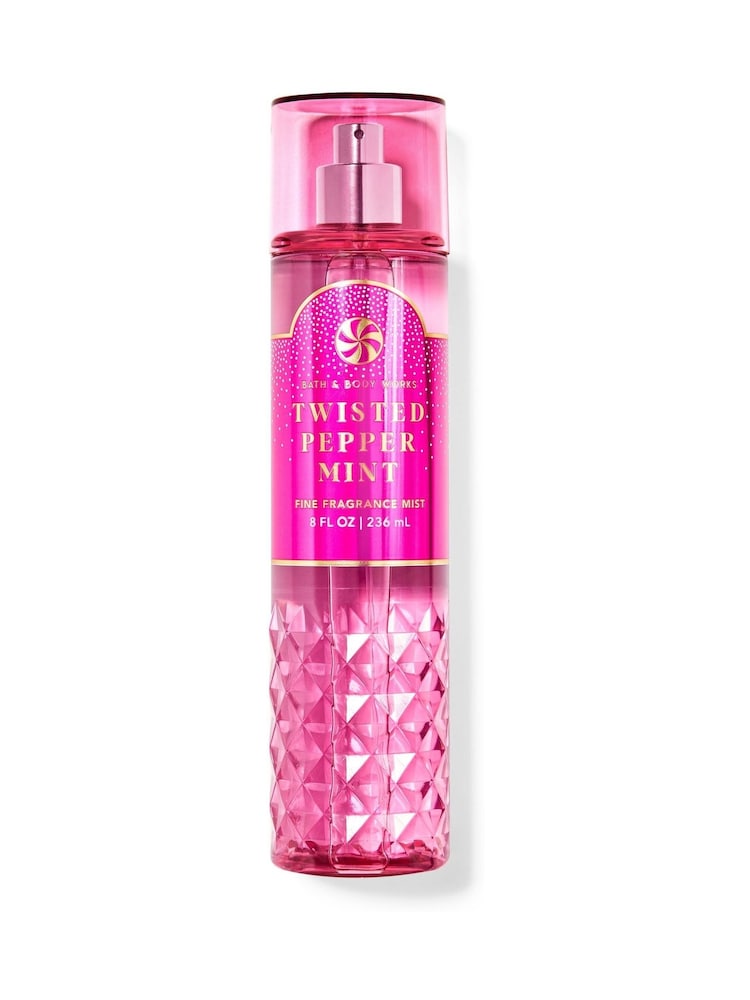 Bath & Body Works Twisted Peppermint Fine Fragrance Body Mist 8 fl oz / 236 mL - Image 1 of 2