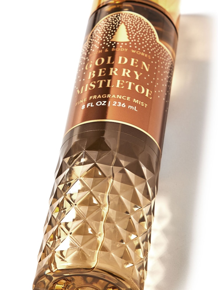 Bath & Body Works Golden Berry Mistletoe Fine Fragrance Body Mist 8 fl oz / 236 mL - Image 2 of 2