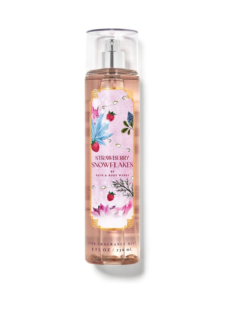 Bath & Body Works Strawberry Snowflakes Fine Fragrance Body Mist 8 fl oz / 236 mL - Image 1 of 1