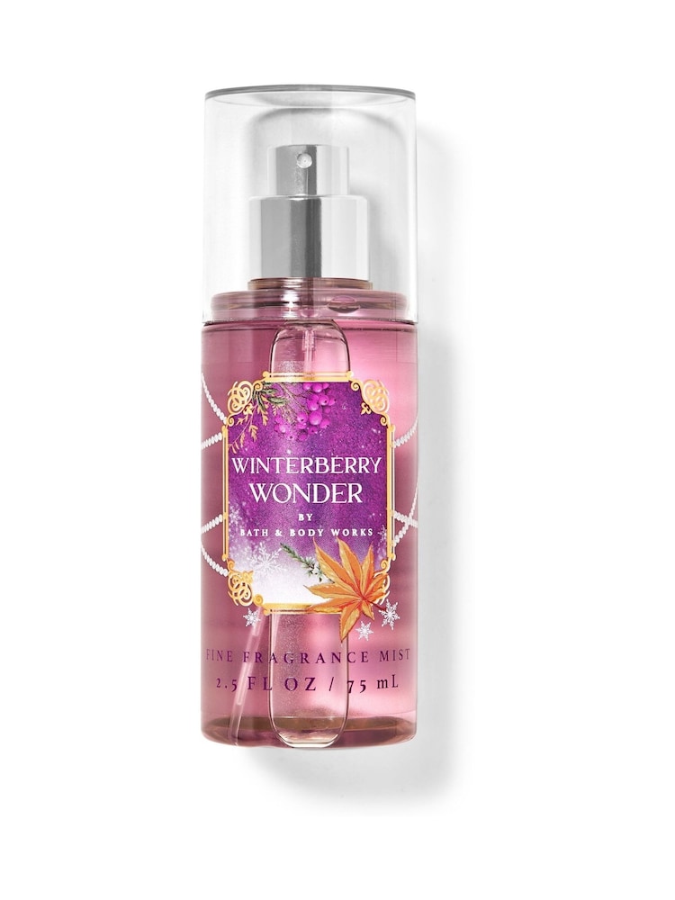 Bath & Body Works Winterberry Wonder Travel Size Fine Fragrance Body Mist 2.5 fl oz / 75 ml - Image 1 of 3