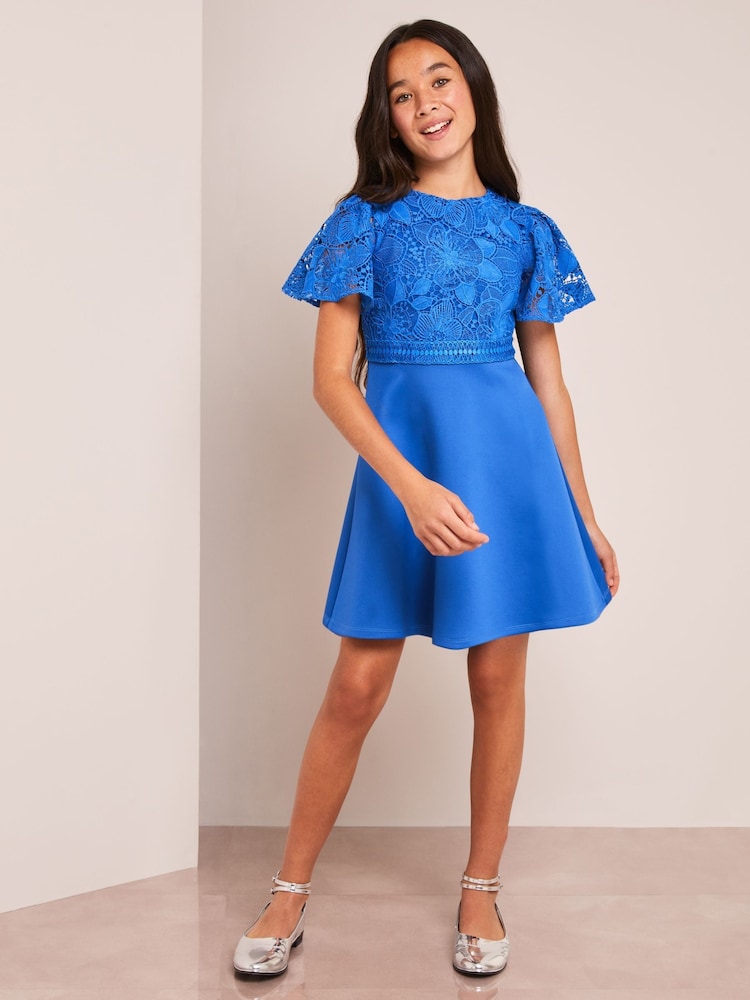 Rochie de ocazie din dantelă Lipsy Flutter (7-16ani) - Image 2 of 4