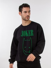 Brands In Black Batman Joker Men Sweatshirt - Image 1 of 3
