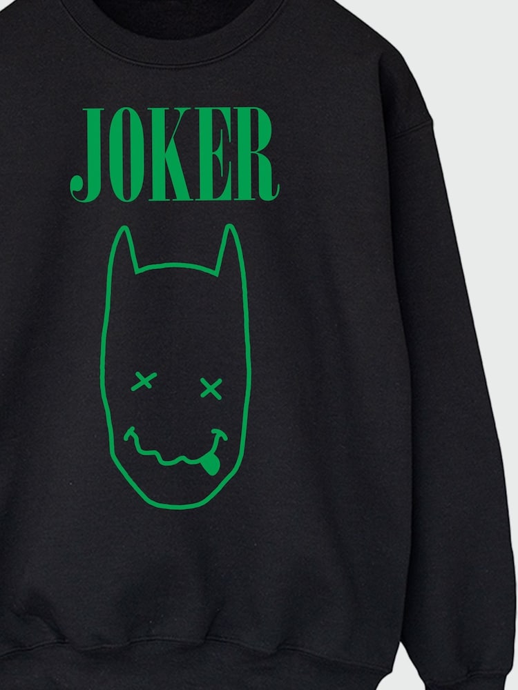 Brands In Black Batman Joker Men Sweatshirt - Image 3 of 3