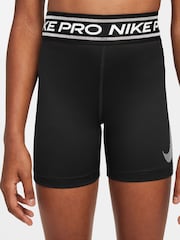 Черный - Шорты Nike Pro Dri-FIT - 3 дюйма - Изображение 2 из 3
