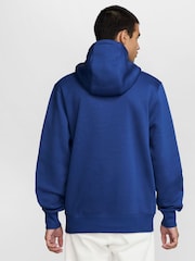 Nike Royal Blue Club Pullover Hoodie - Image 2 of 3