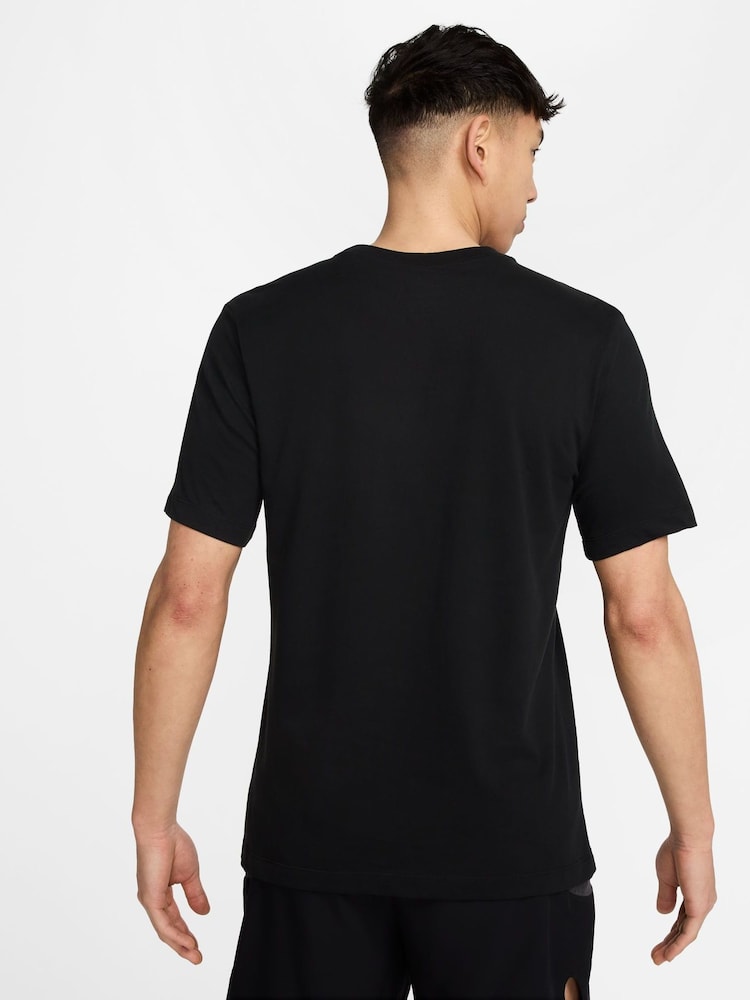 Nike Black Dri-FIT Trail Running T-Shirt - Image 2 of 4
