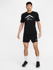 Nike Black Dri-FIT Trail Running T-Shirt - Image 4 of 4