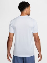 Nike Football Grey Dri-FIT Training T-Shirt - Image 2 of 4
