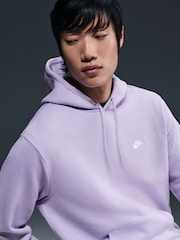 Гортензия Пурпурно-серая - Худи Nike Club - Изображение 4 из 5