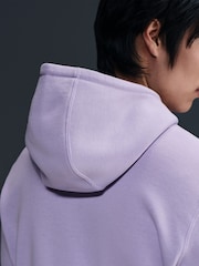 Hortensie Lila Grau - Nike Club Kapuzensweatshirt - Bild 8 von 8
