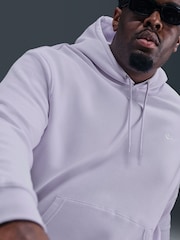 Ametist vijoličasta - Pulover s kapuco Nike Club - Slika 4 iz 5