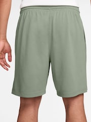 Nike Jade Green Club Knit 100% Cotton Shorts - Image 2 of 4