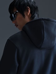 Nike Obsidian Navy Club Full Zip Hoodie - Image 5 of 5