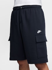 Nike Obsidian Club Fleece Cargo Shorts - Image 3 of 4