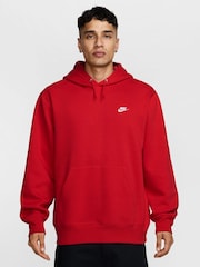 Nike University Red Club Pullover Hoodie - Image 1 of 3
