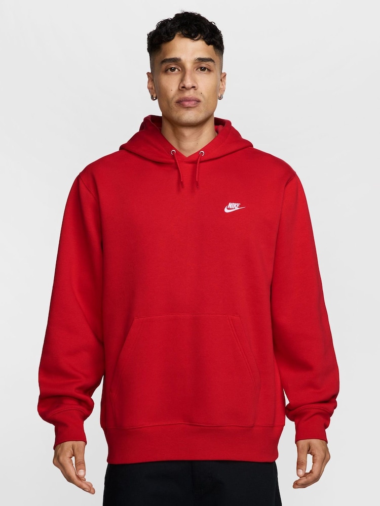 Nike University Red Club Pullover Hoodie - Image 1 of 3