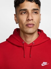Nike University Red Club Pullover Hoodie - Image 3 of 3