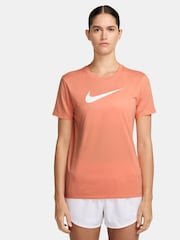 Nike Apricot Orange Dri-FIT Graphic T-Shirt - Image 1 of 3