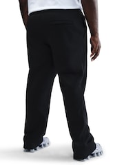 Nike Black Club Fleece Wide Leg Joggers - Image 7 of 8