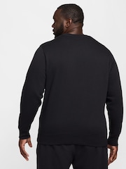 Nike Black Club Crew Sweatshirt - Image 5 of 12
