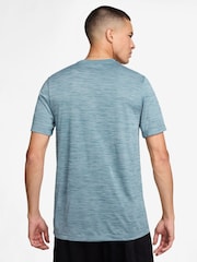 Nike Smokey Blue Dri-FIT Training T-Shirt - Image 2 of 3