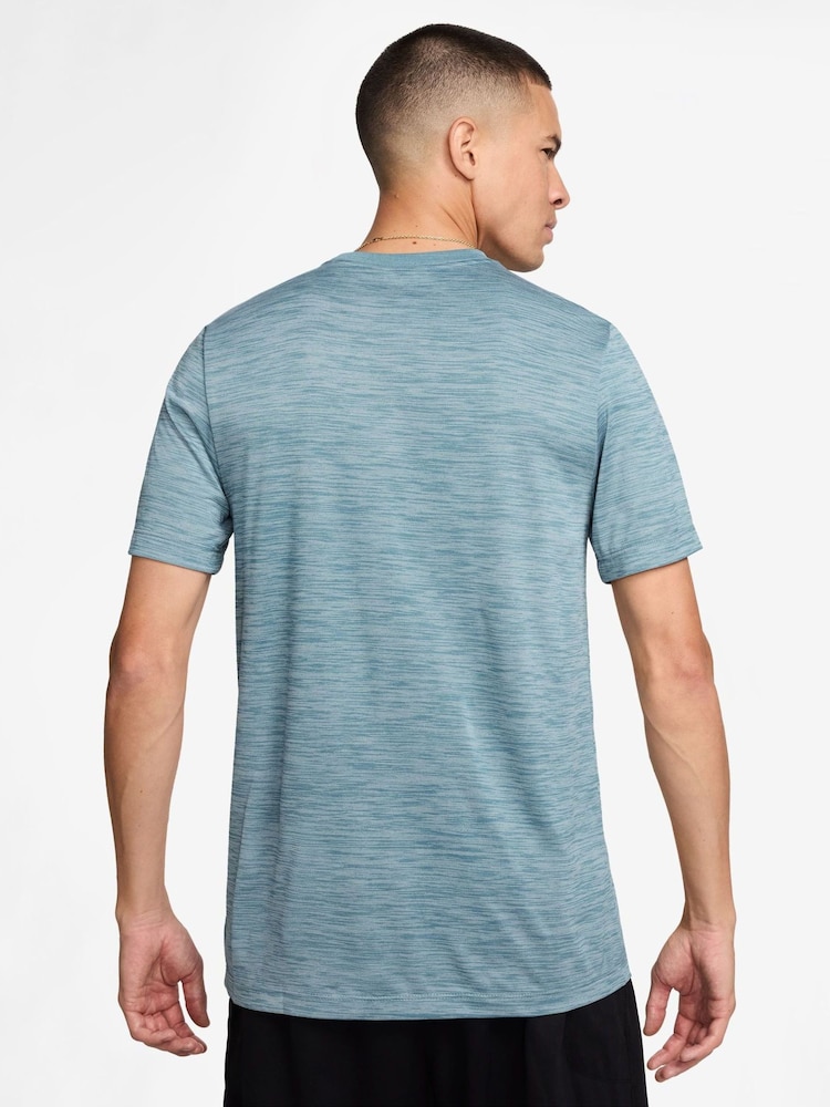 Nike Smokey Blue Dri-FIT Training T-Shirt - Image 2 of 3