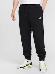 Nike Black Club Fleece Joggers - Image 1 of 10