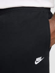 Nike Black Club Fleece Joggers - Image 10 of 10