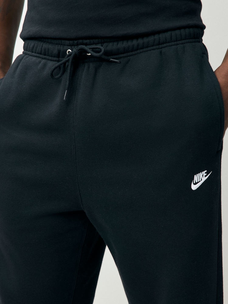 Черный - Флисовые спортивные брюки Nike Club - Изображение 4 из 4