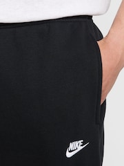 Nike Black Club Fleece Joggers - Image 8 of 10