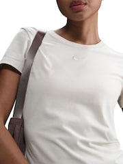 Nike White Chill Knit T-Shirt - Image 5 of 5