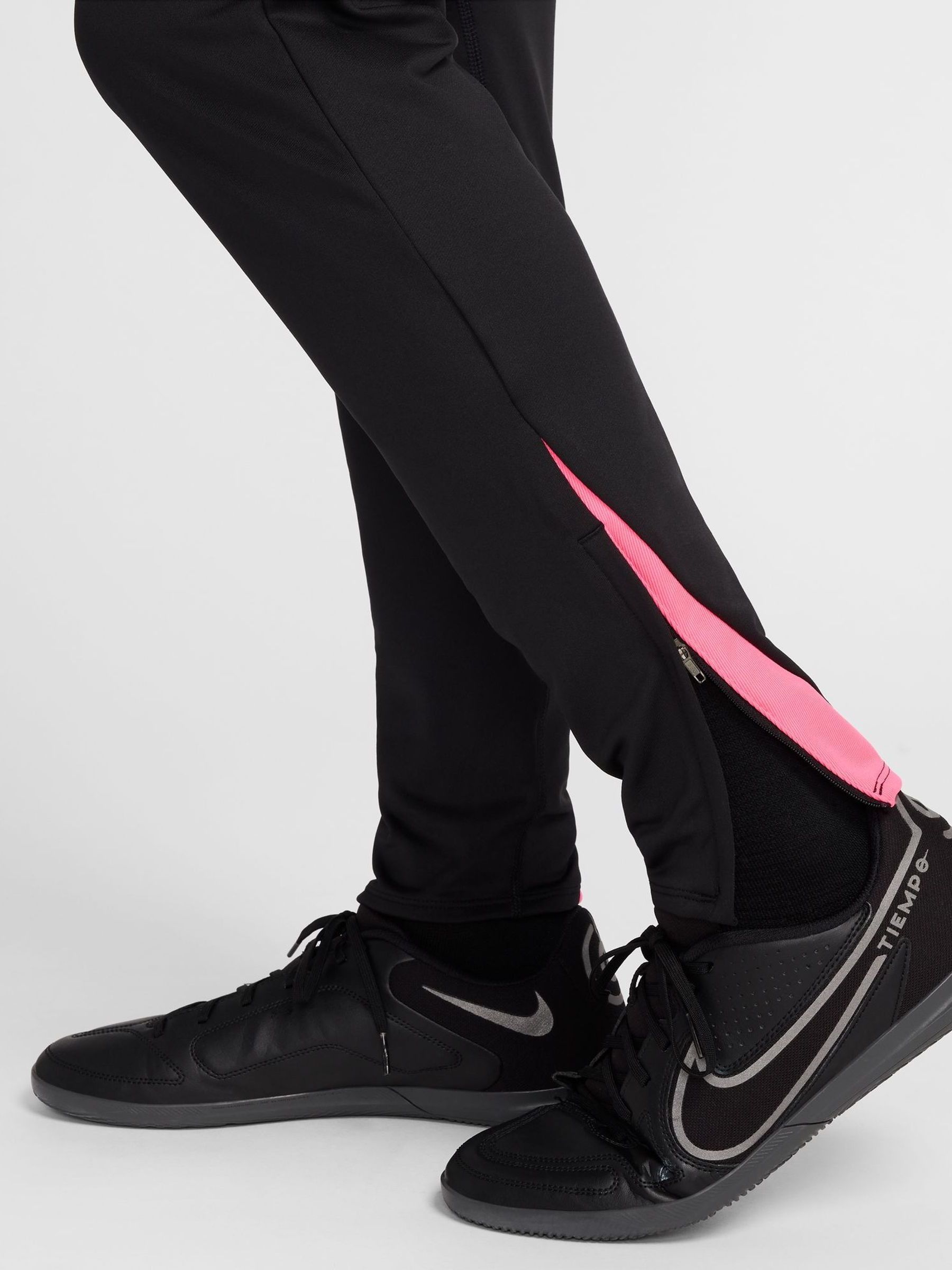 pink and black nike joggers