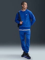 Nike Royal Blue Club Crew Sweatshirt - Image 1 of 5