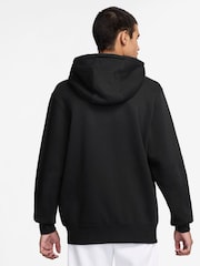 Nike Black Club Full Zip Hoodie - Image 2 of 10