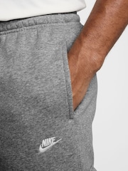 Nike Dark Grey Heather Club Fleece Cargo Joggers - Image 3 of 3